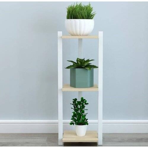 Flower shelf indoor specials home European balcony green porridge solid wood living room floor-mounted storage shelf