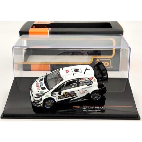 IXO 1/43 For T~OTA YARIS WRC #10 Rally Sweden 2020 RAM757 Diecast Models Edition Toys Car Collection