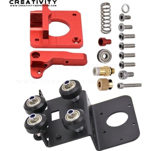 Ender-3 3D Printer Parts CR10 Aluminum Alloy Direct Drive Plate Upgrade Kit For CR10 Ender3 Direct Extruder Adapter Plate