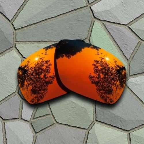 Red Orange Sunglasses Polarized Replacement Lenses for Oakley Dispatch 1
