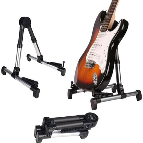 Multifunctional Portable Guitar Stand Foldable A Frame Acoustic Electric Guitar Stand Musical Bracket Holder Fashion