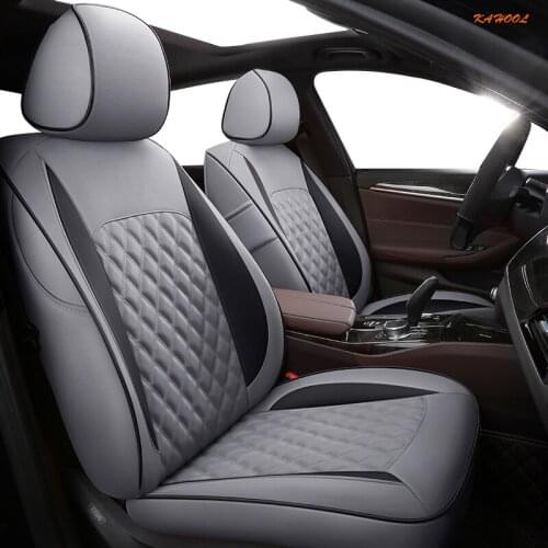 KAHOOL Custom Leather car seat cover set For Trumpchi GA6 GA3 GS5 GA8 GS8 GA5 GS4 GS7 GS3 GM8 GA4 GM6 Automobiles Seat Covers