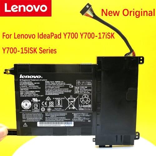 Lenovo Original IdeaPad Y700 Y700-17iSK Y700-15ISK Series 5B10H22084 L14M4P23 L14S4P22 4050mAh Laptop battery