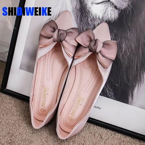 Flat Shoes Women Slip On Shoes For Women Loafers Moccasin Womens Zapatos Mujer Pointed Toe Ballet Flats Womens Shoes Woman 2021