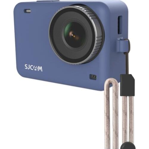 Original SJCAM SJ10 2in1 Silicone Case + Adjustable Lanyard Protective Cover SJCAM SJ10 Pro Action Camera accessories