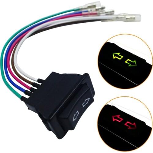 1PC/Packs Double ArrowMaster Control Power Lifter Window Switch Window Panel Switchs Universal Glass Lifter Switch car accessori