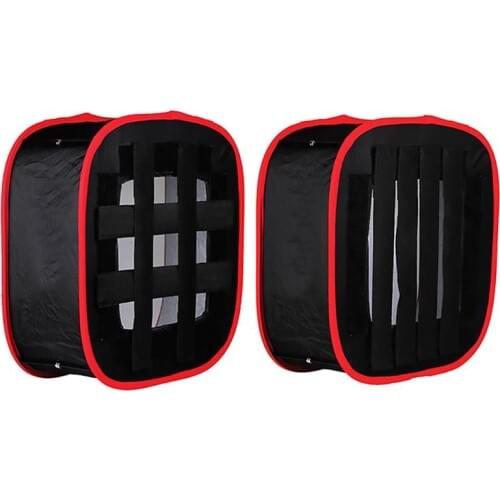 Portable Softbox Collapsible Photography Nylon Lighting Modifier LED Light Panel for Yongnuo YN600 YN900 40*40*20mm