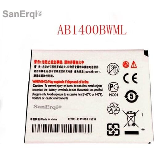 AB1400BWML Battery Replacement For PHILIPS S308 CTS308 for Xenium 1400 mAh Full Capacity Tracking Number