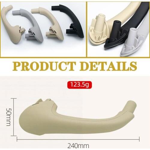 Interior Door Handles for Mercedes for Benz W203 C-Class C C230 C280 C350 Front Left Right Black Gray Beige Pull Trim Bar