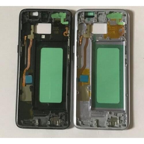 10Pcs/Lot For Samsung Galaxy S8 G950F / S8+ Plus G955F Housing LCD Display Middle Frame Midframe Bezel Chassis Plate Replacement