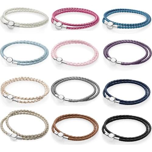 16 PDB SL high quality 925 sterling silver series fashion DIY bracelet suitable for bead charm female bracelet jewelry gift