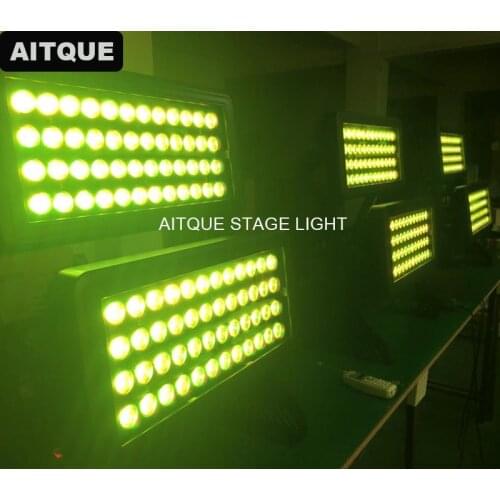 8lot/CASE)Super bright 96pcs 18w rgbwauv led city color for building wash citycolor led wall washer light flight case
