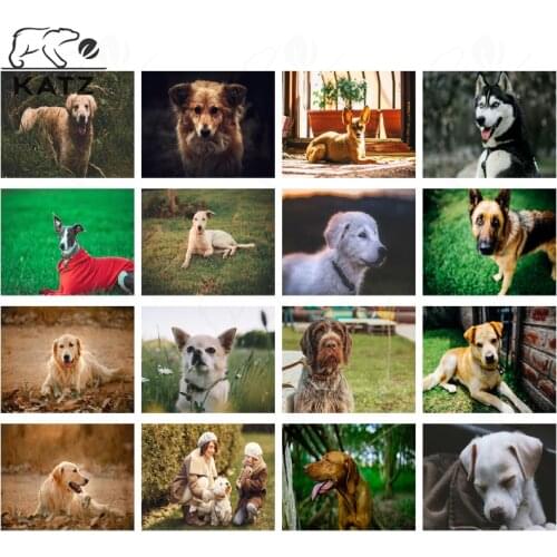 Squatting Breathing Golden Retriever Diamond Painting Cross Stitch Home Decor Modern Beloved Pet Art Handmade Diy Diamond Mosaic