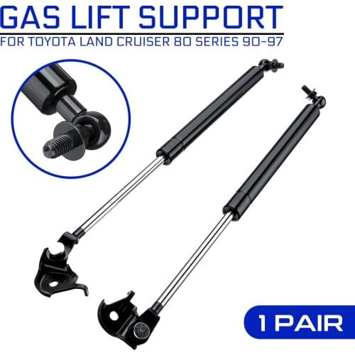Struts Bar Car Front Engine Hood Shock Lift Strut Support Props Rod Arm Gas Spring For Toyota Land Cruiser 80 Series 90-97