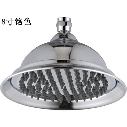 Free shipping chrome clour Brass rainfall Shower Head 20CM shower head round brass