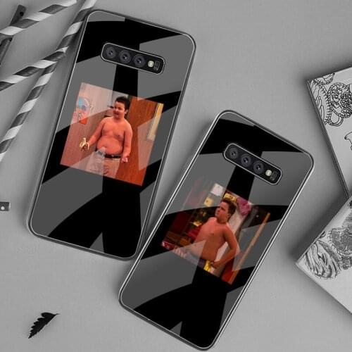 Gibby From ICarly Phone Case Tempered Glass For Samsung S20 Plus S7 S8 S9 S10 Plus Note 8 9 10 Plus
