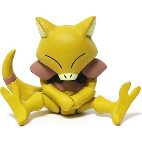 1.6" Abra pokemones Action Figure Anime pokemones Figures Dolls Kids Gifts Toys Collection