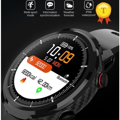 Best selling Waterproof big screen smart Sports Smart Watch Men Heart Rate Monitor Weather Forecast Smartwatch for IOS Android