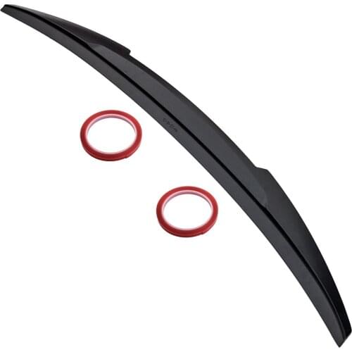 Unpainted V Type Trunk Duckbill Lip Spoiler for Volkswagen VW Jetta MK6 2012-2018