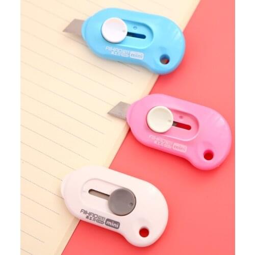 Cute Kawaii DIY Korean Aihao Paper Mini Cutter Letter Utility Knife School Office Home Supplies Stationery