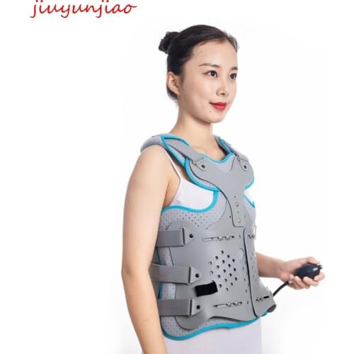 New Inflatable Thoracolumbar Orthosis Adjustable Lumbar Spine After Fixation Brace Bracket Thoracic Compression Fracture Support