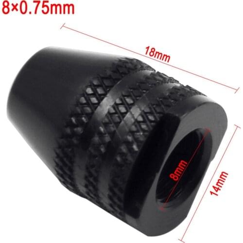 14mm Drill Chuck Attachment Black Electric Grinder Equipment Three-jaw
