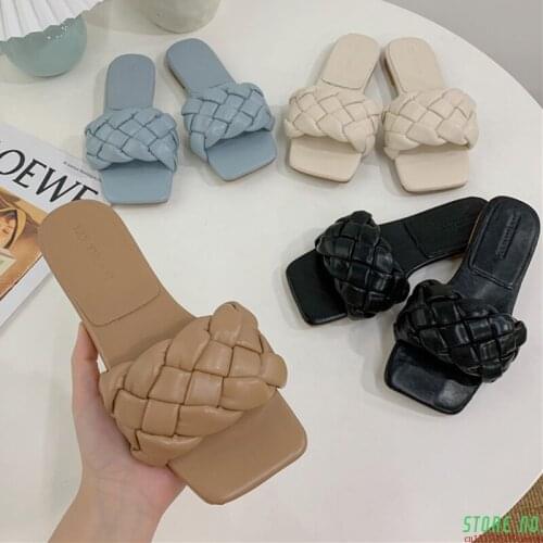 2021 Luxury Slides Women Flats Shales Mules Fetish Summer Sandals Low High Heels Slippers Prom Platform Stripper Blue Beach Shoe