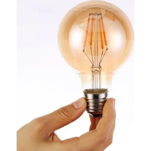 LightInBox golden led bulb e27 220v vintage edison filament light bulb for home decor energy saving lamp lampade ampoule