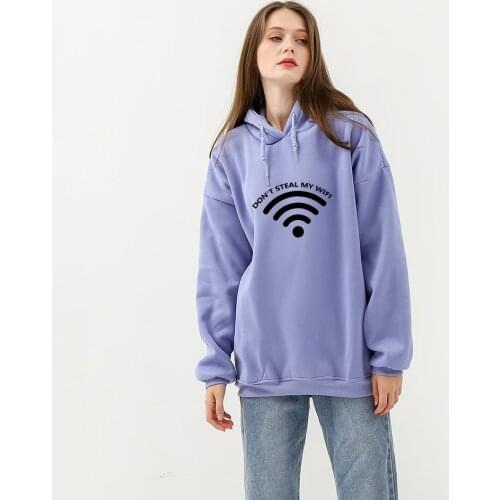 Hoodies Women Funny Printed Cartoon Trendy Female Loose BF Plus Velvet Lovers Long Sleeve All-match Streetwear Top Femme Hiver