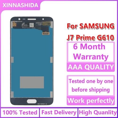 LCD Display With Touch Screen For Samsung Galaxy J7 Prime 2016 G610 G610F G610M Pantalla LCD Digitizer Assembly