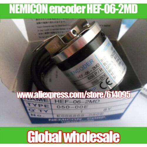 1pcs Japan NEMICON rotary encoder HEF-06-2MD / 600 line 600P / R NEMICON encoder