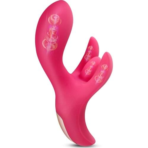 12 Speed Female Masturbator Strong AV Vibrators 4 Motor Vibrating Sex Toys for Woman Vagina Clitoris Stimulator Orgasm Flirting