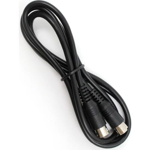 5pcs/lot Length1M Male to Male 4 Pins S-Video Cable 4P Separate Video Line 4Pins Super Video wire connect TV