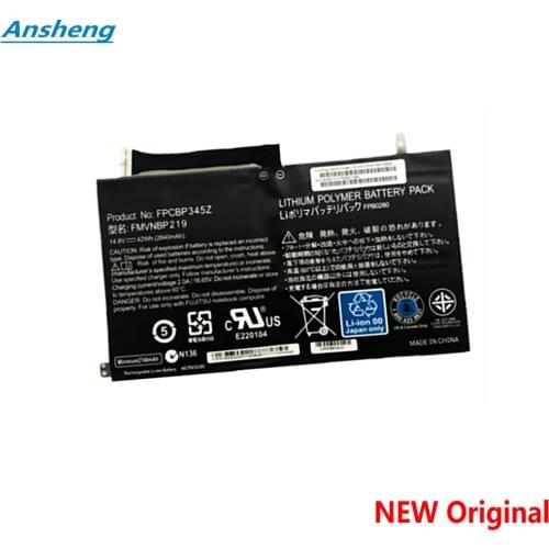NEW Original FPCBP345Z Battery For Fujitsu LifeBook UH572 UH552 Ultrabook FMVNBP219 FPB0280 FPCBP345Z 14.8V 2840mAh