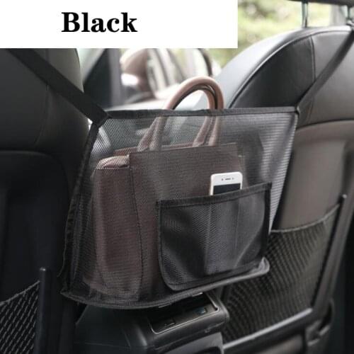 Car Accessories Interior Decoration Seat Gap Storage Mesh Pocket Handbag Holder For Mazda 2 3 5 6 CX-5 CX-7 CX-9 Atenza Axela