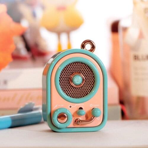 Mao King Radio donuts friends Wireless Bluetooth Speaker Portable Audio Cute Retro Mini Speaker