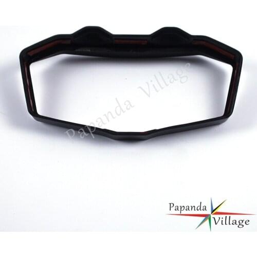 Black Motorcycle ABS Instrument Dash Surround Gauges Panel Cover Instrument Surround for Yamaha MT-07 FZ-07 2014-2017