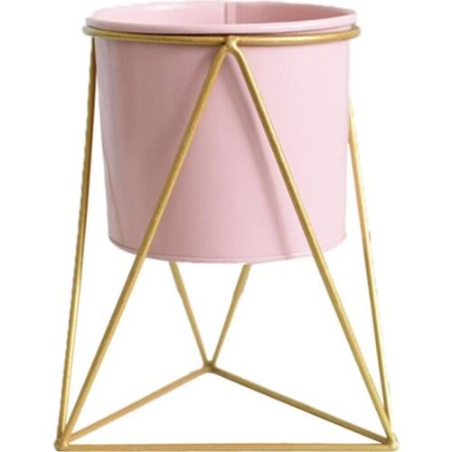 Decorations Brackets Flower Stand Distressed Creativity Creative Home Furnishings Retro Iron Durable Pot Rack