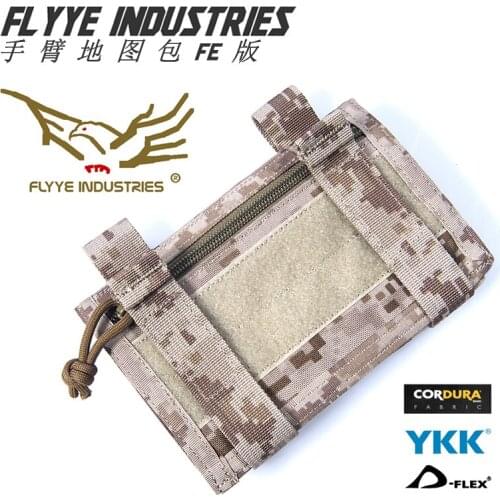 FLYYE FY-PH-C028 Camping Bag Map Fe Arms Package Wrist Length Bag Outdoor Map Pack