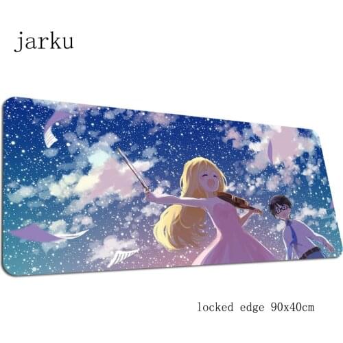 Your Lie in April mats 900x400MM home gaming mouse pad keyboard mousepad best seller pc notebook gamer accessories padmouse mat