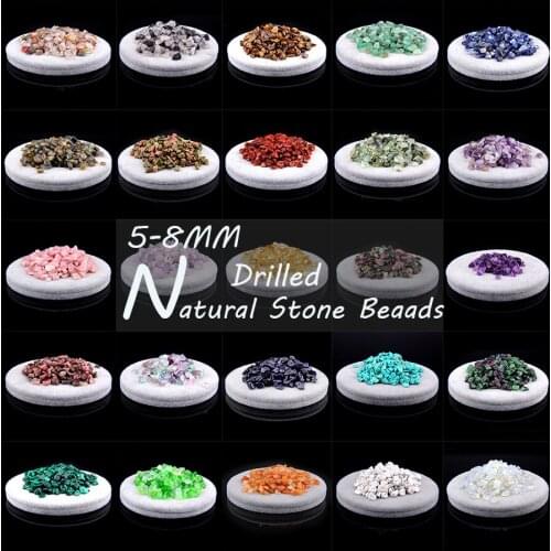 Irregular Chips Stone Beads 5-8mm Natural Fluorite Sodalite Lapis Lazuli Bead For Jewelry Making Diy Bracelet Supplies 15"strand