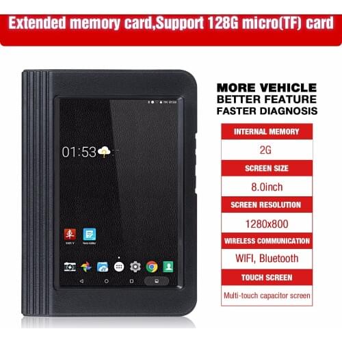 New X431 V 8inch Full Systems Diagnostic Tool Support Wifi/ Bluetooth ECU Coding Update Online X-431 V/pro Auto Scan Tablet