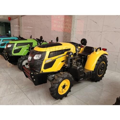 New Warmhouse Tractor Hydraulic Farm Tractor 4WD 50HP Agriculture Machinery Greenhouse Garden Tractor SYNBON