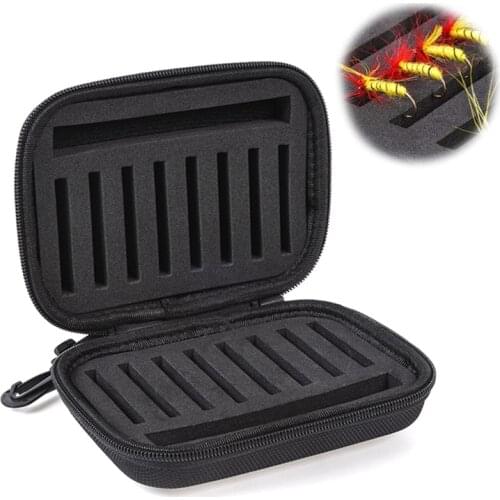 Portable Waterproof Fly Fishing Lure Bait Storage Box Case Container Sea River Fishing Spoon Storage Tackl Box