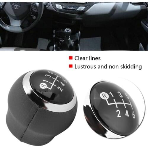 6 Speed Car Gear Shift Lever Knob for Toyota Corolla Verso Auris Yaris RAV4 2007 2008 2009 2010 2011 2012 2013 Car Accessories