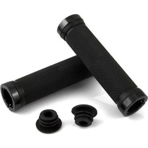 Mountain Cycling Bike Bicycle MTB Handlebar Grips Rubber Anti-slip Handle Grip Allominnium Aolly+Rubber Bike Bicycle Handlebar