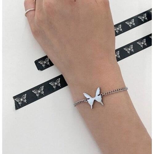 Charm Butterfly Bracelets for Women Retro Gift Bracelet Luxury Jewelry Designer Channel Jewelry Wholesale Pulseras Kpop