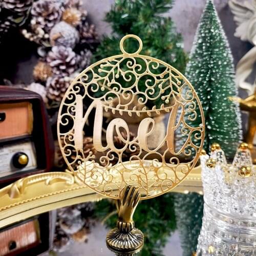 Panalisacraft Christmas noel snowball diecut Metal Cutting Dies Craft Dies Scrapbook Card Making Album Embossing Stencil Die cut