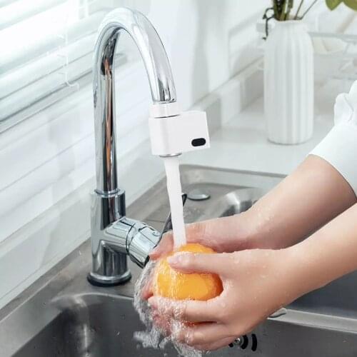 Youpin Smart Induction Water Saver Tap Faucet Sensor Infrared Kitchen Faucet Automatic Water Outlet Energy Filter Anti Overflow