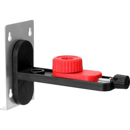 360° Rotation 30mm Distance Adjustable Laser Level Wall-mounted Bracket for Woodworking Tile Layout Wallpapering